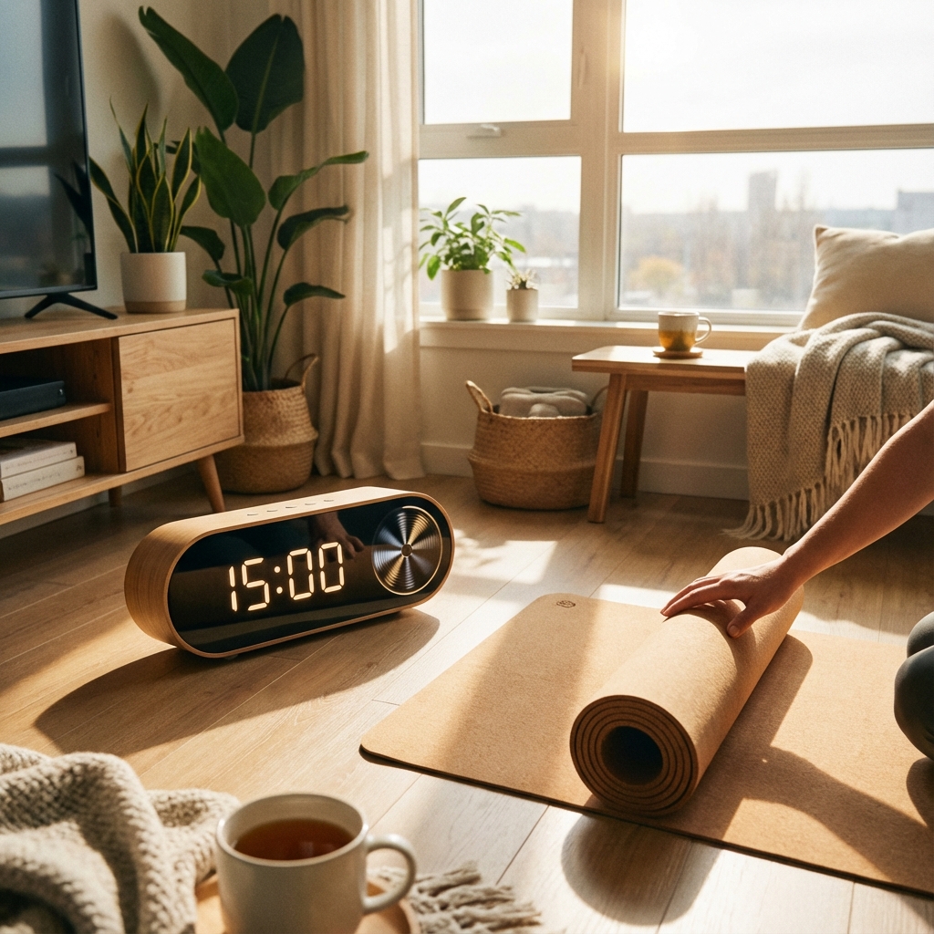 Rutina de Yoga de 15 Minutos para Hacer en Casa [Principiantes 2025]